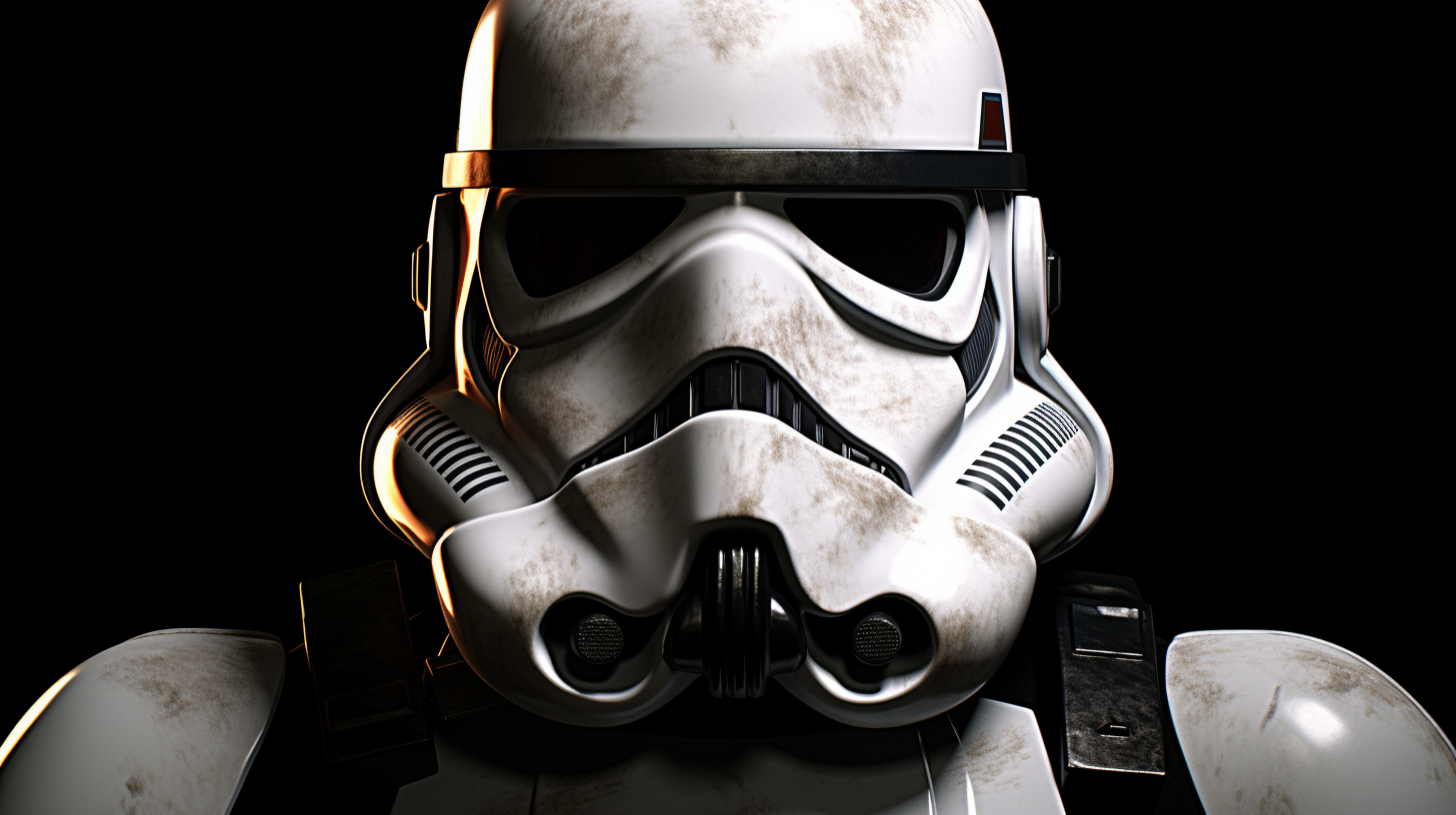 German WW1 Storm Trooper in hyper realistic detail