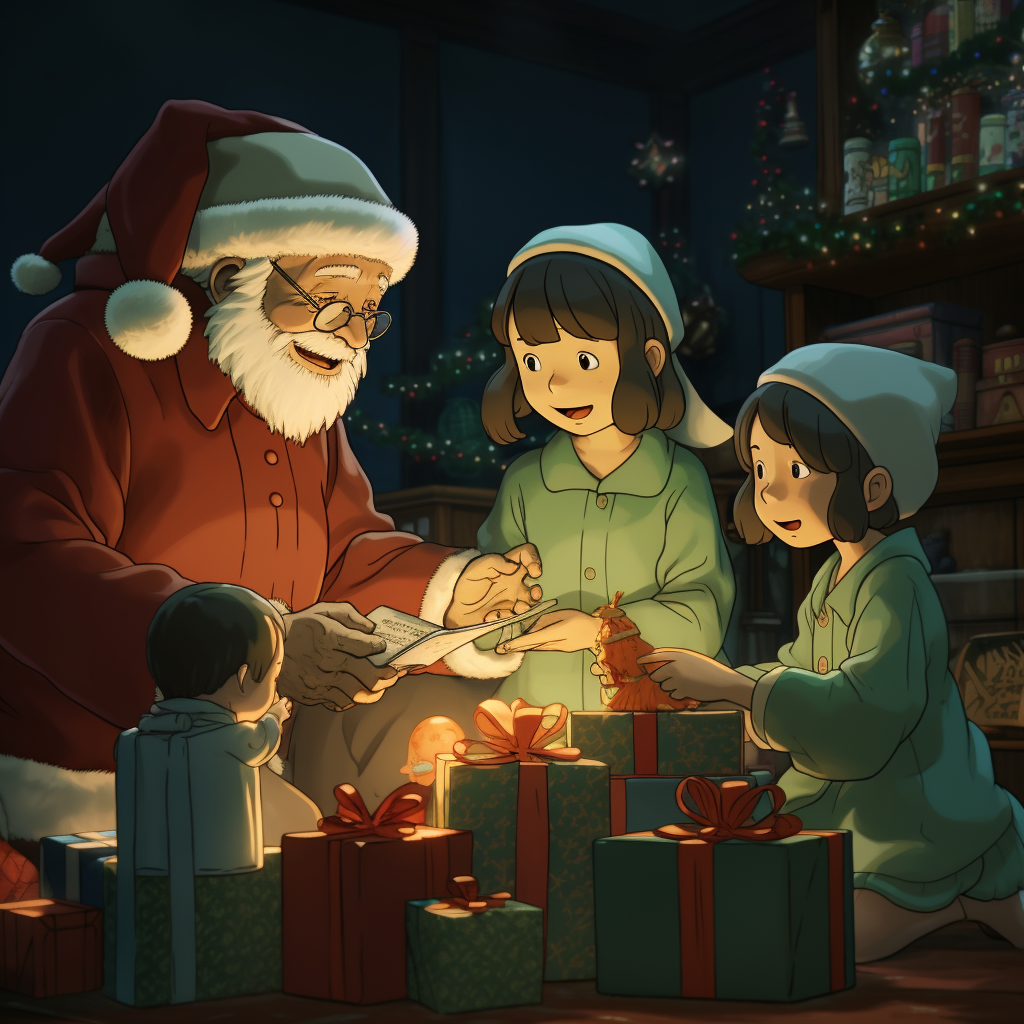 Studio Ghibli Christmas movie screenshot