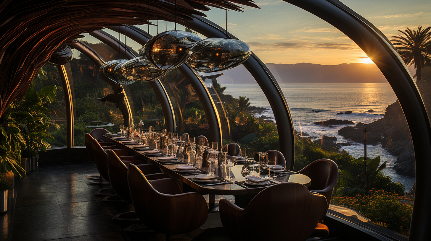 Restaurant with Stunning Ocean View