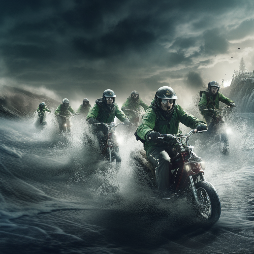 Gillette Storm Riders - Conquering Elements with Style