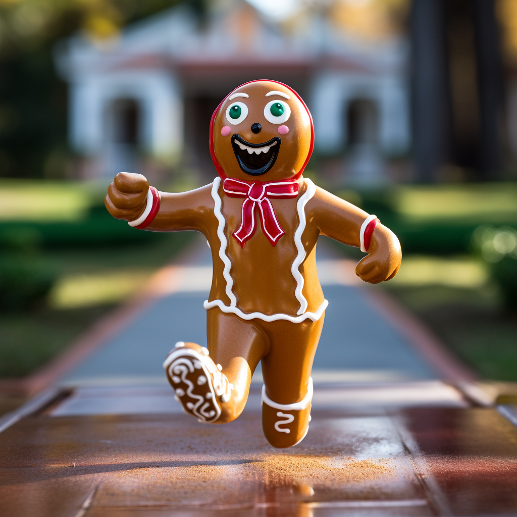 Gingerbread Man Student in US University