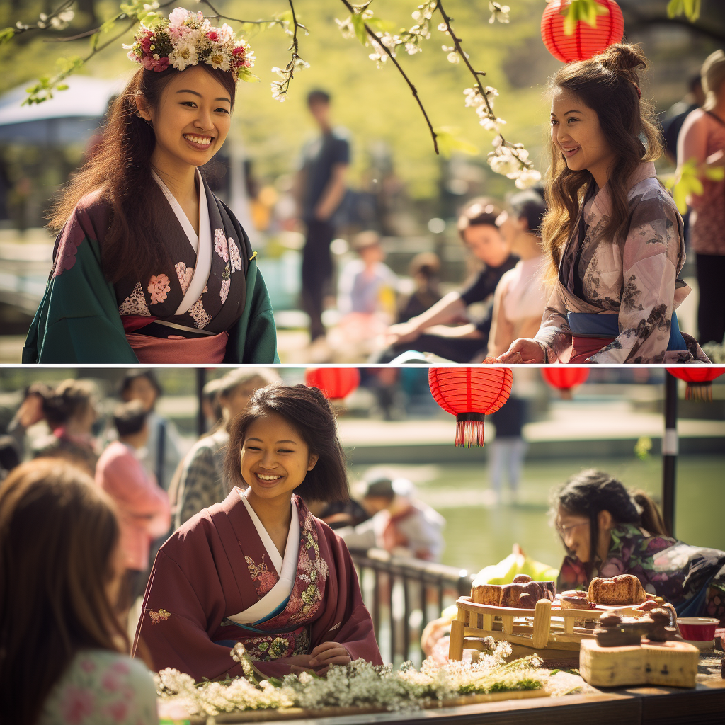 Girls Day celebration with vibrant colors