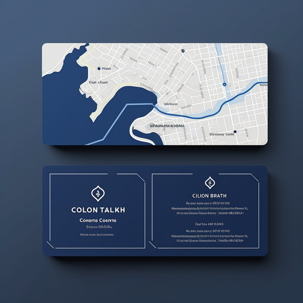 Professional GIS & Google Maps Visiting Card