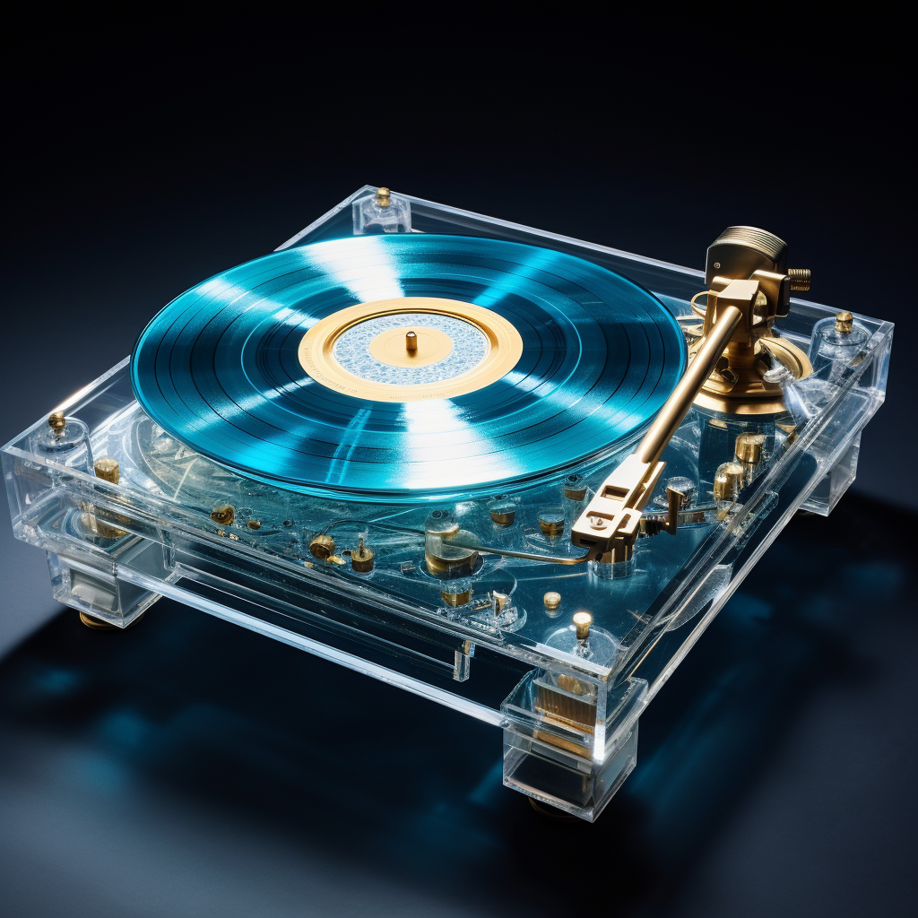 Glass diamond turntables image