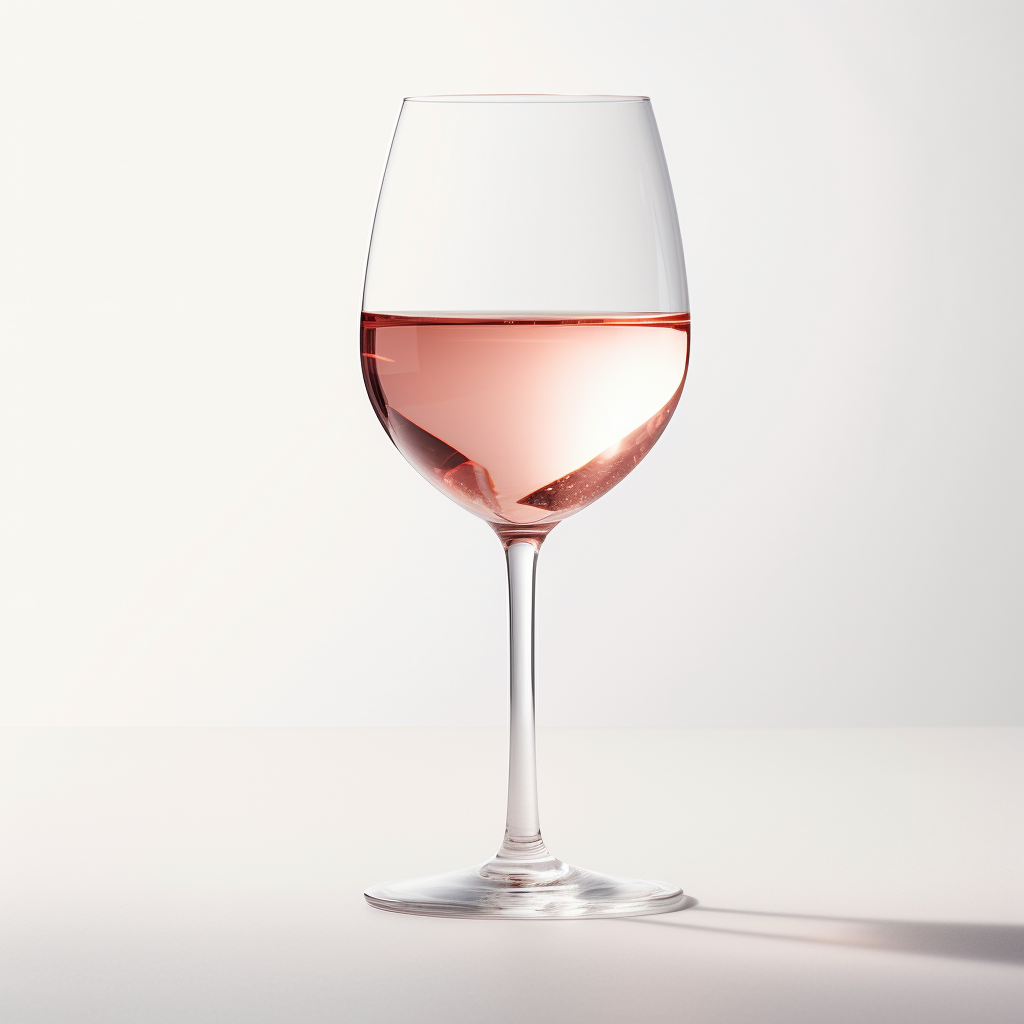 Glass of Rosé Wine