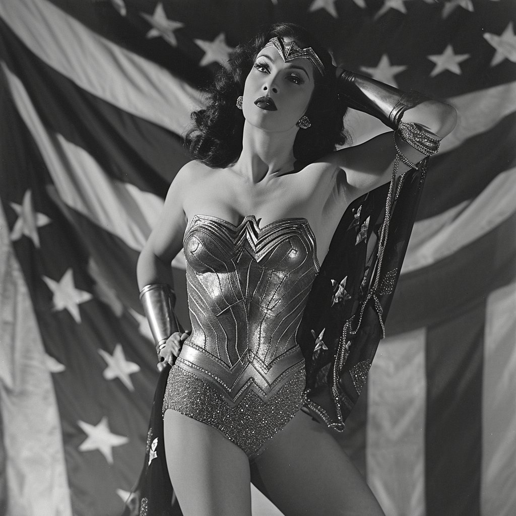 Gloria Estefan Wonder Woman 1930s