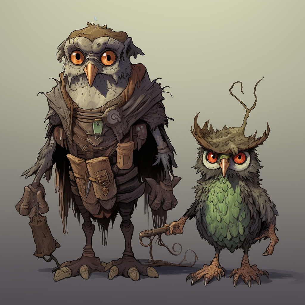 Mysterious Goblin Owl Hybrid