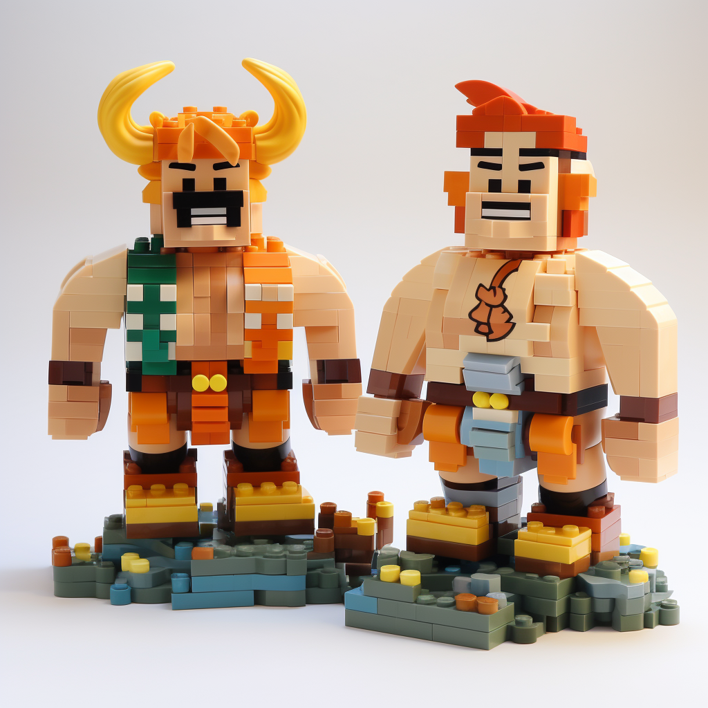 Fun Gobricks Asterixs Obelix Blocks