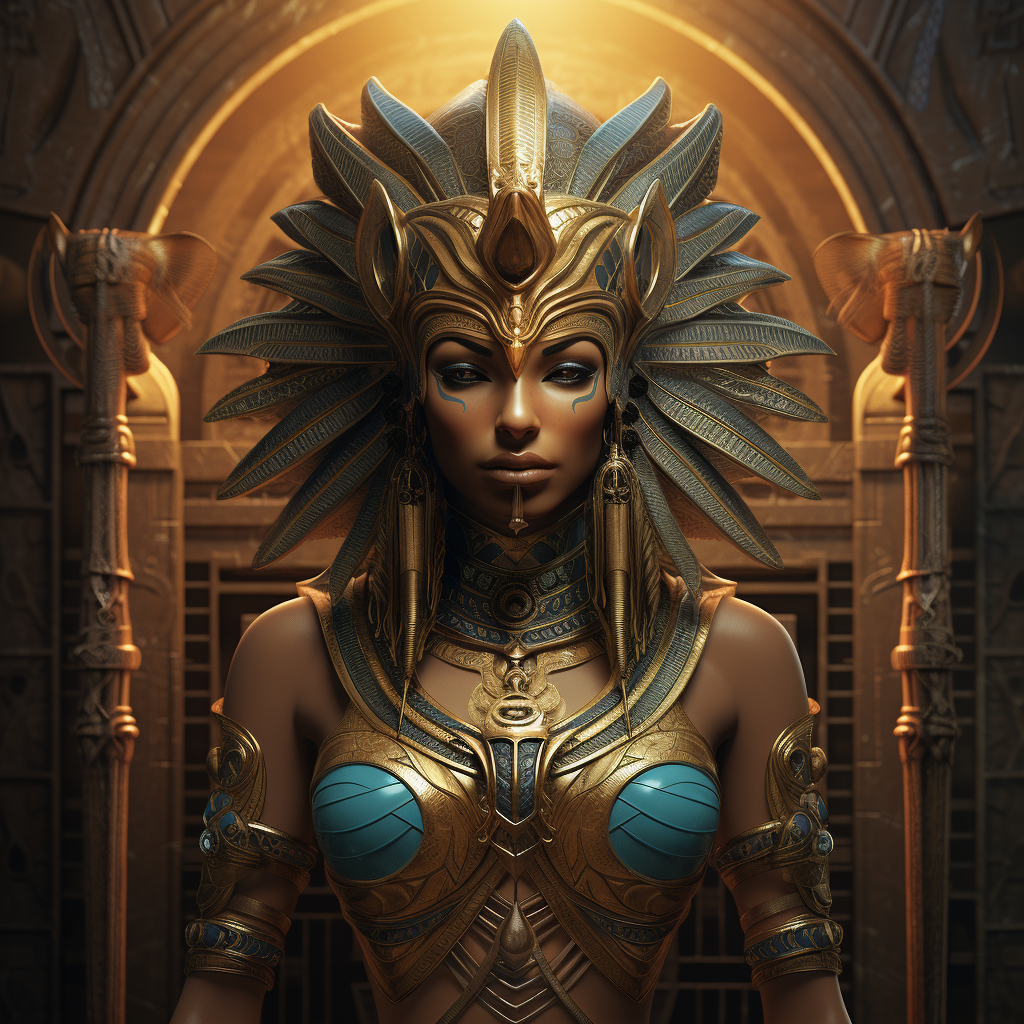 Goddess Hathor in all her glory