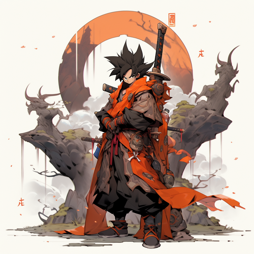 Goku Dungeons Dragons Monk