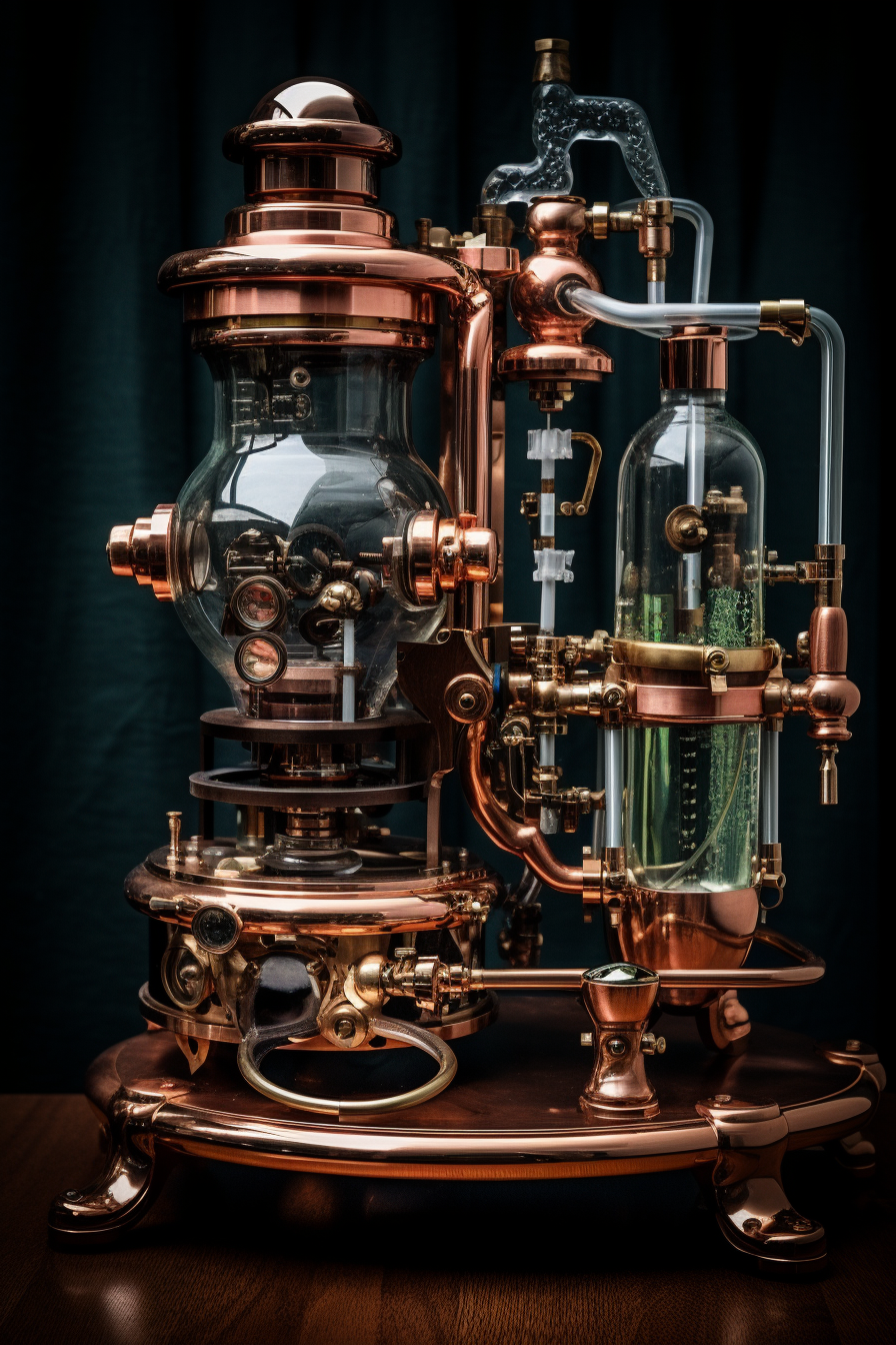 Stunning Golberg Mixologist Machine Photo