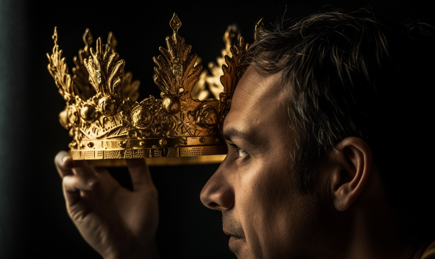 Gorgeous Gold Crown Winning Photograph