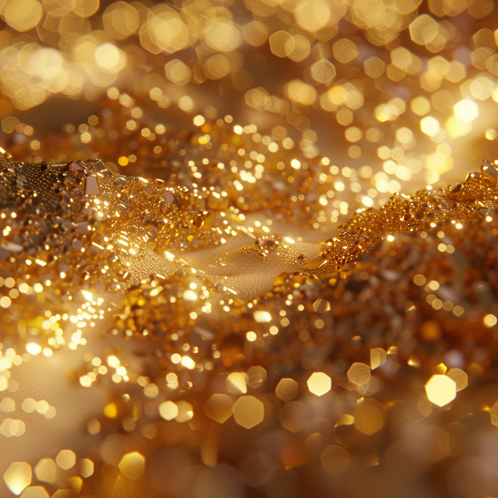 Gold Diamond Luxurious Background