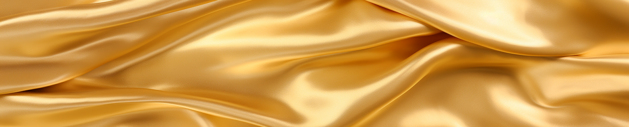 Closeup of Beautiful Gold Fabric