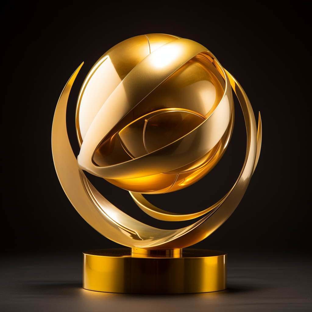 Gold Sphere Awards Statue