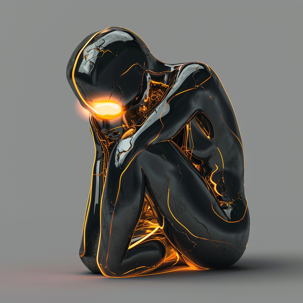 Gold neon mask vector illustration