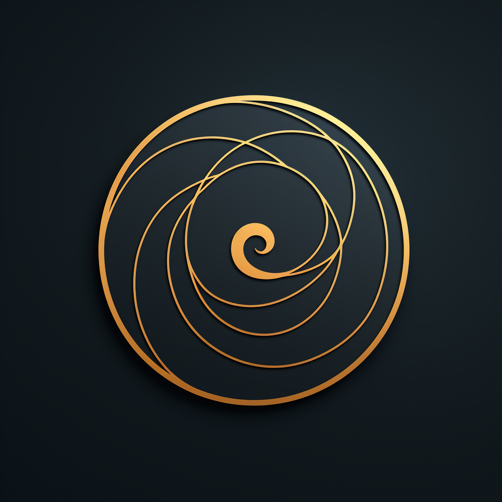 Golden Circles Logo Design