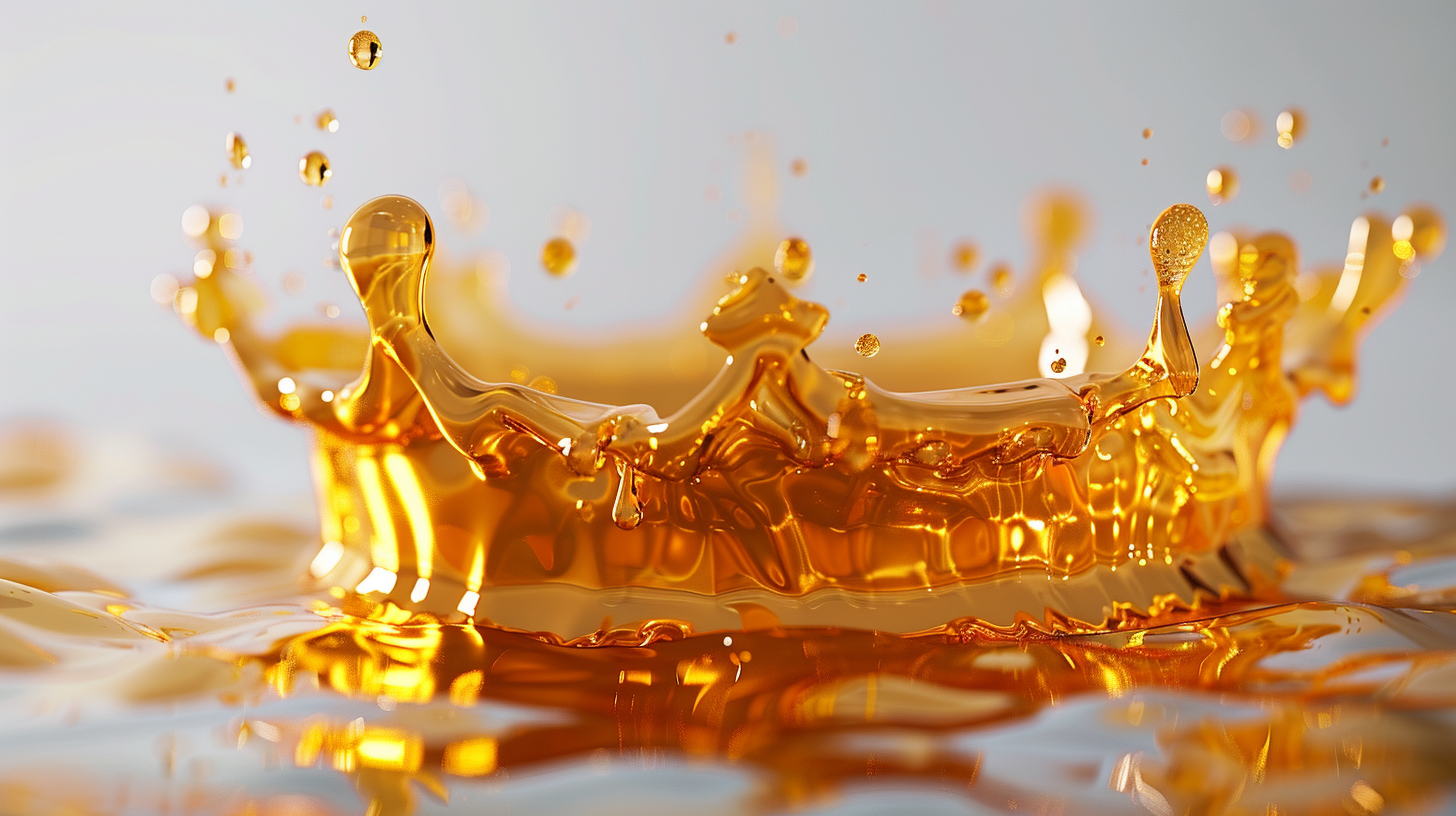 Golden Crown Hebrew King Dripping Oil