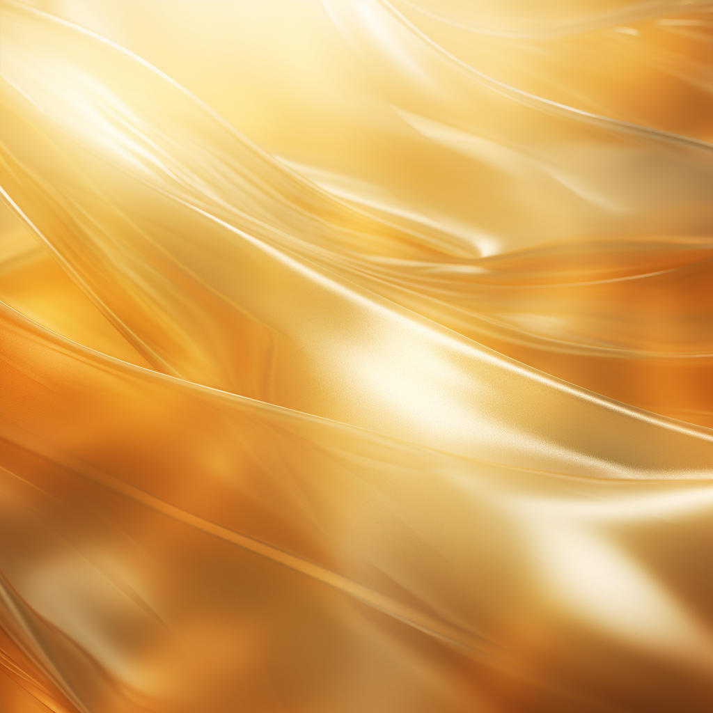 Beautiful golden glowing abstract soft focus light