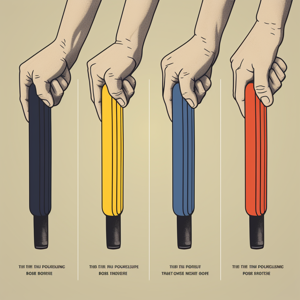 Three golf grip styles explained