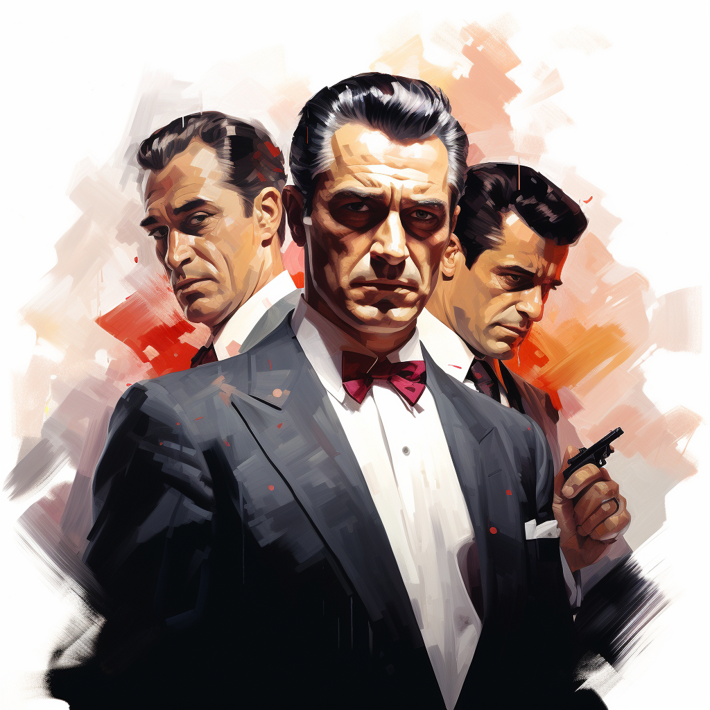 Classic crime movie Goodfellas poster