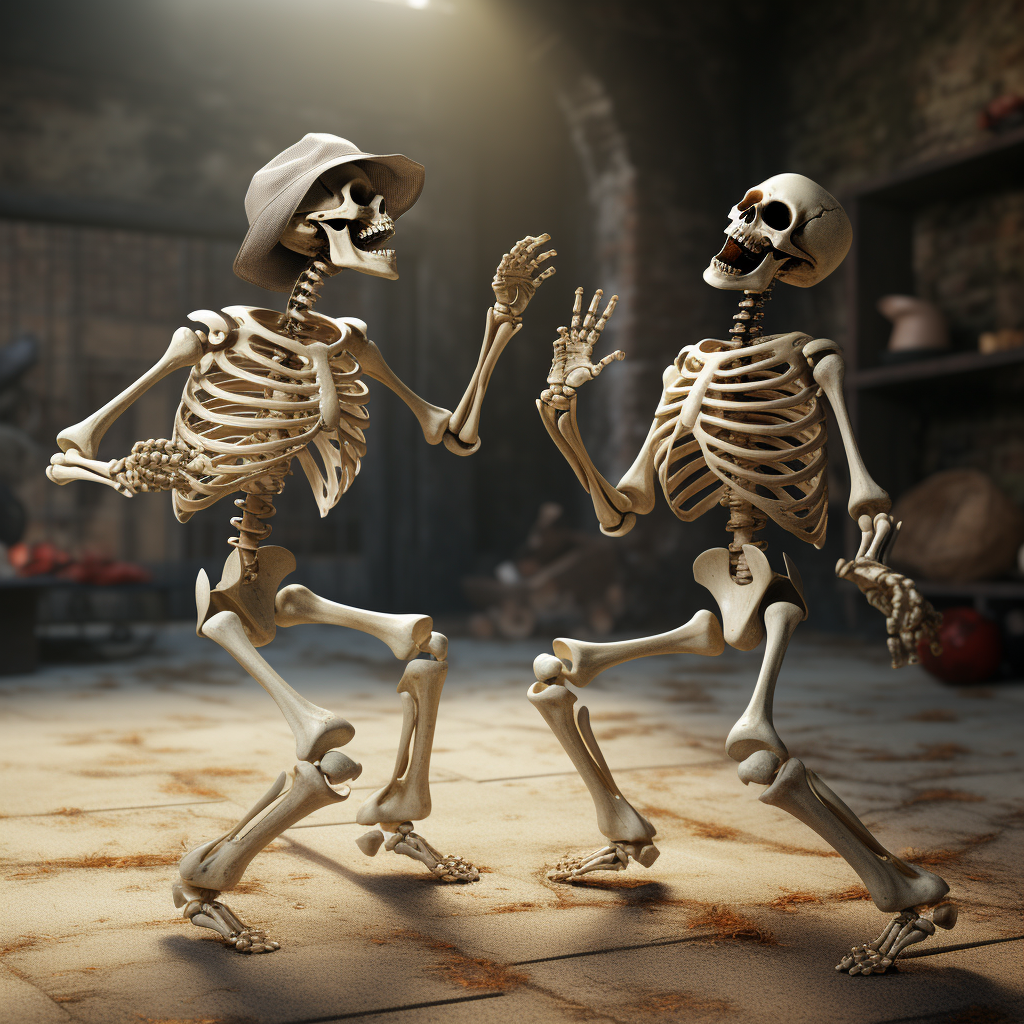 Goofy Skeletons in Chaos