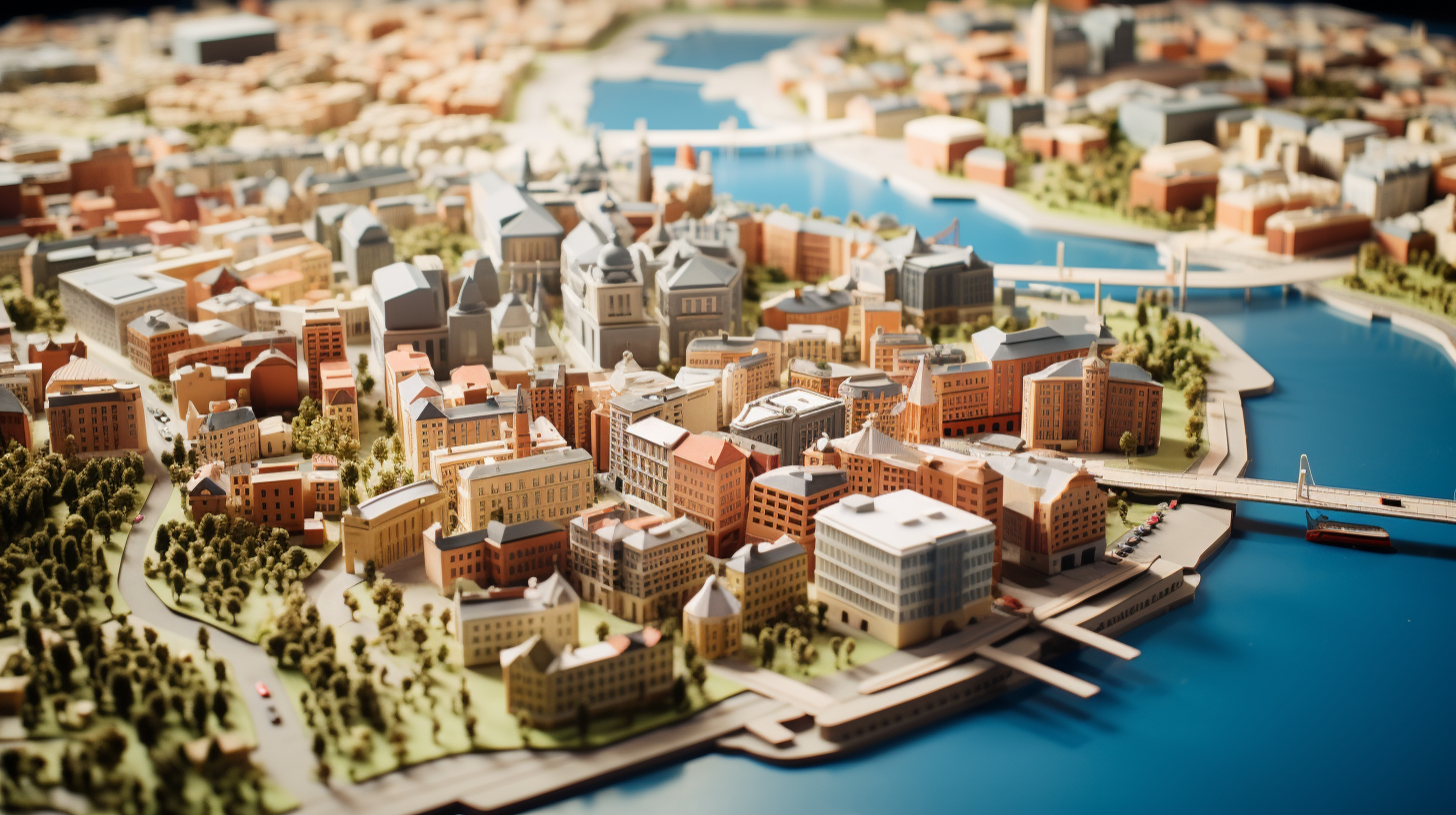 3D Map of Gothenburg