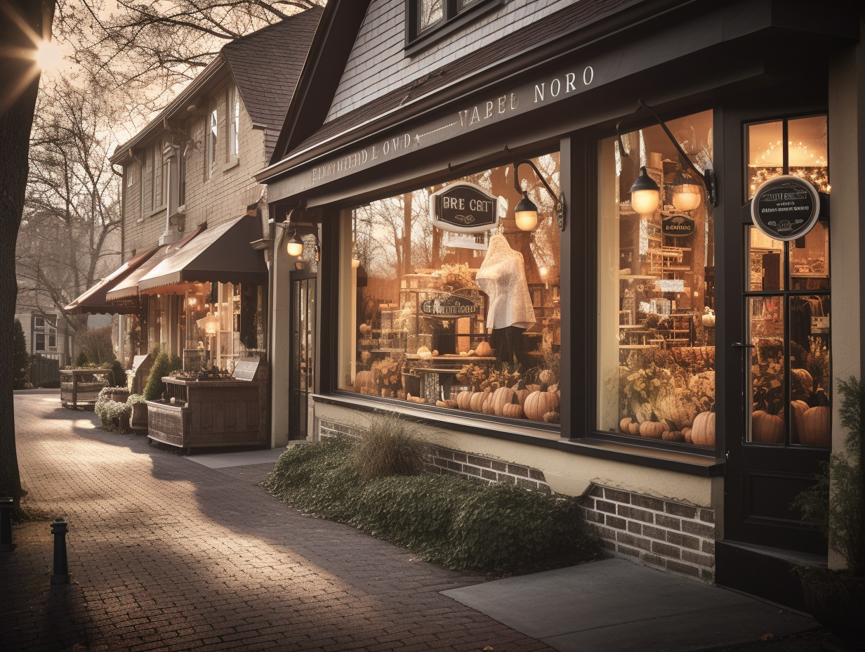 Gourmet Cheese and Meat Store Exterior