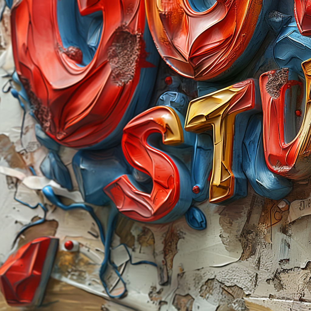 Govid Studio 3D Graffiti Lettering