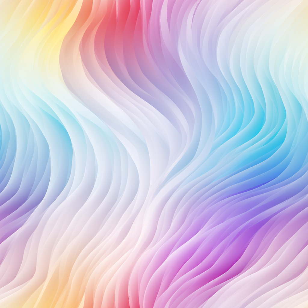 Gradient pattern with white edges