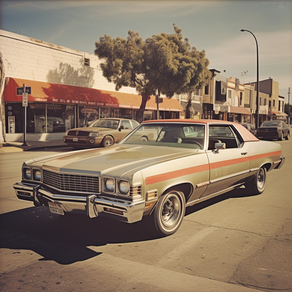 Vintage 1970s El Camino Car