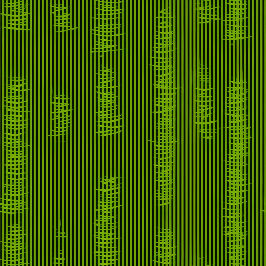 Minimalistic green grass pixel art pattern