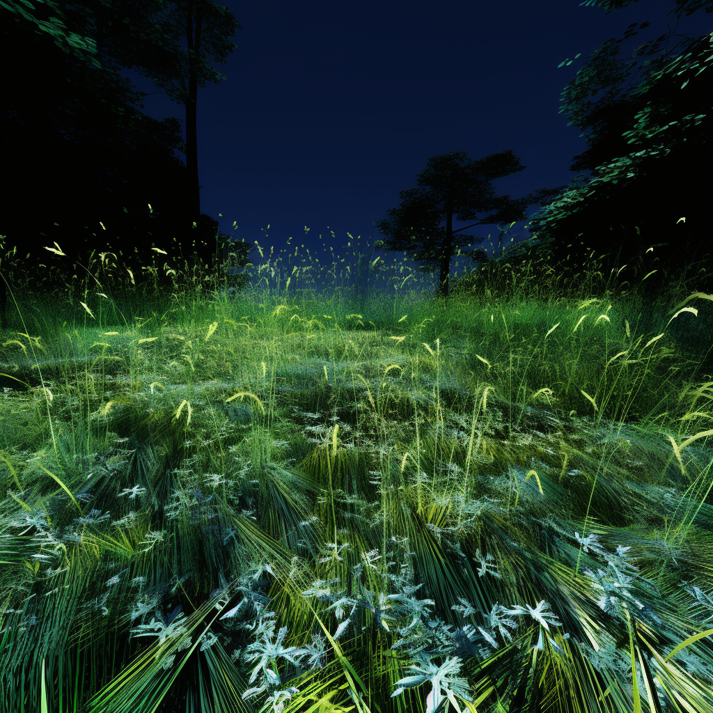 Accurate grass pointcloud scan