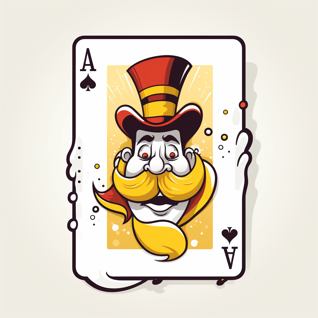 Gravity Falls Playing Card Neutral Yellow