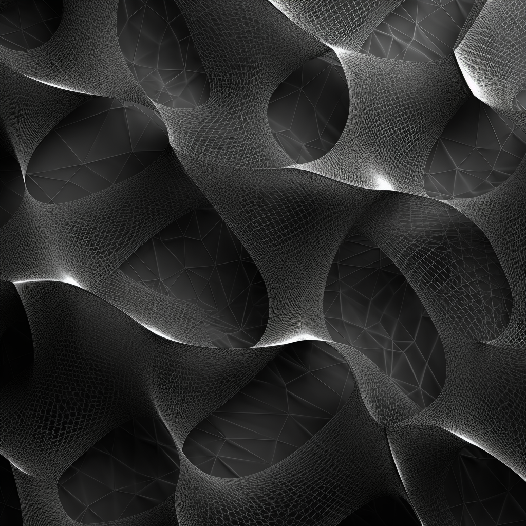 Digital image of a captivating gray mesh texture