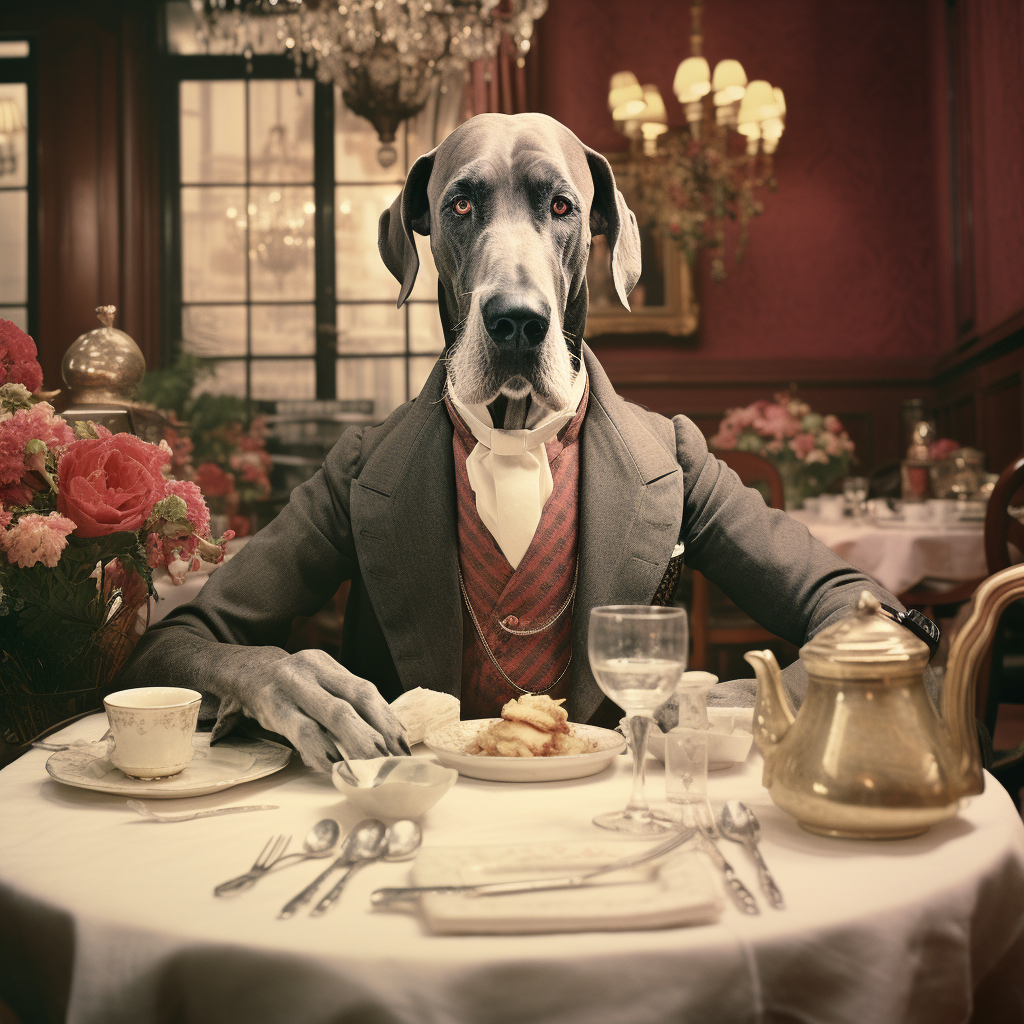 Great Dane Dining at Restaurant