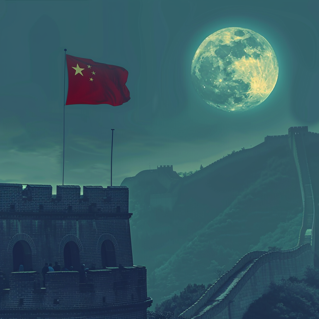 Great Wall of China Flag