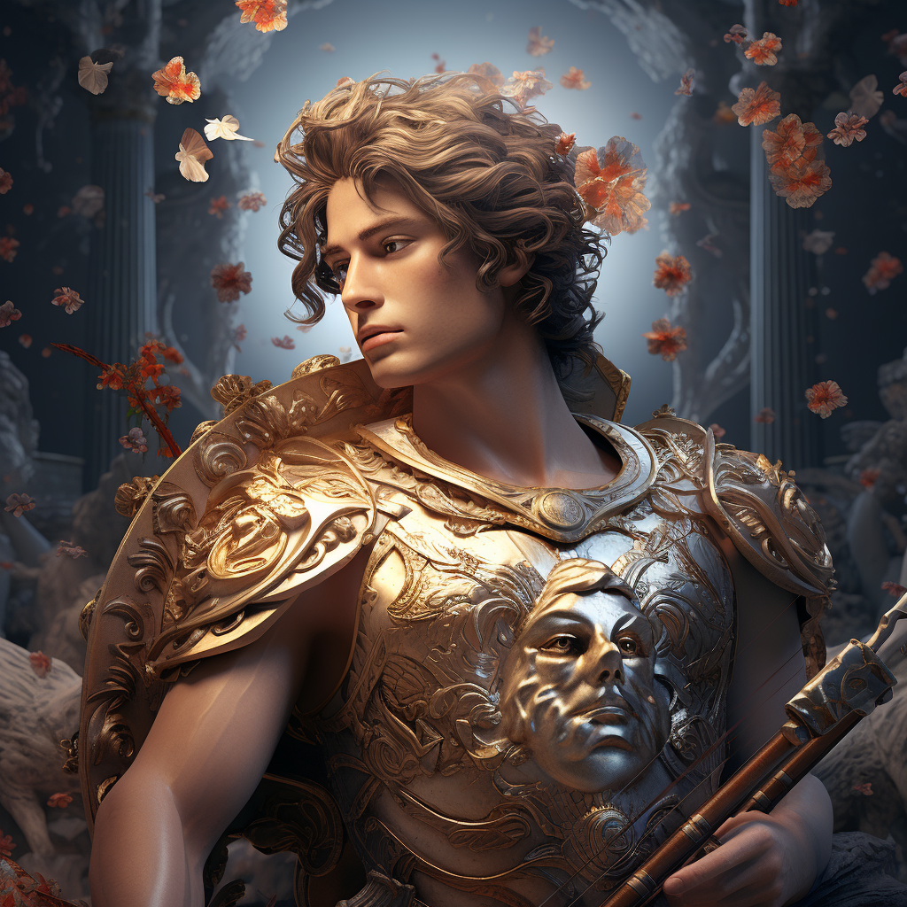 Image of the Greek god Apollo