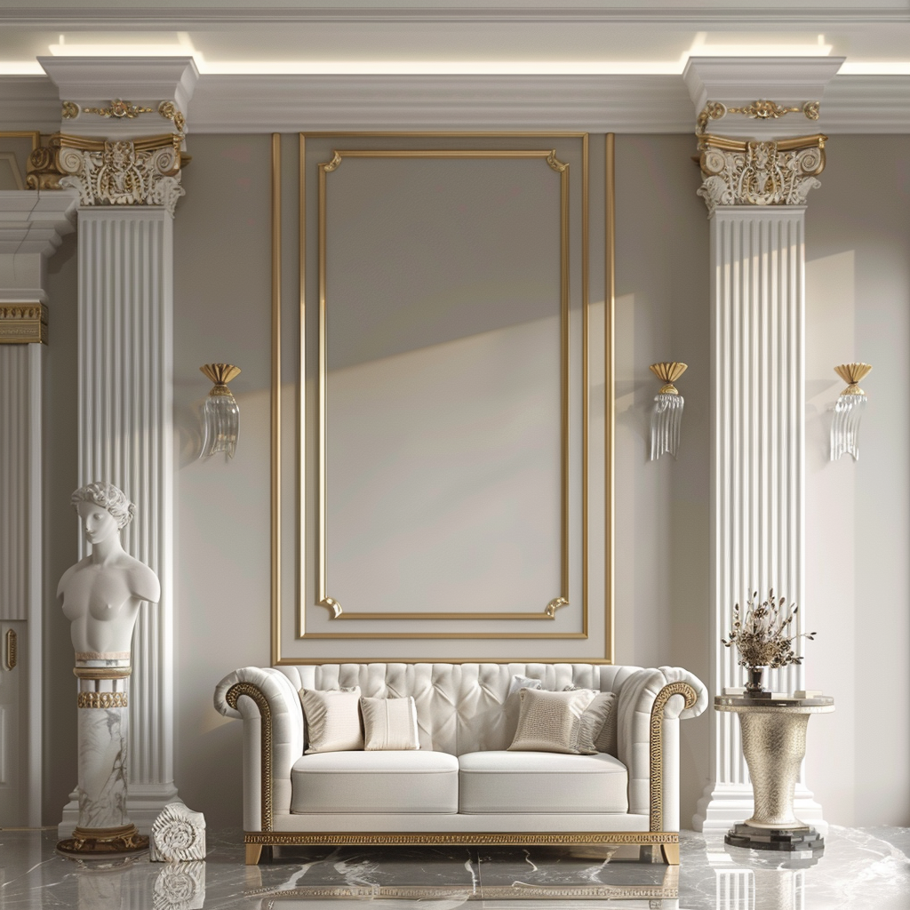 Greek Style Bedroom Decor