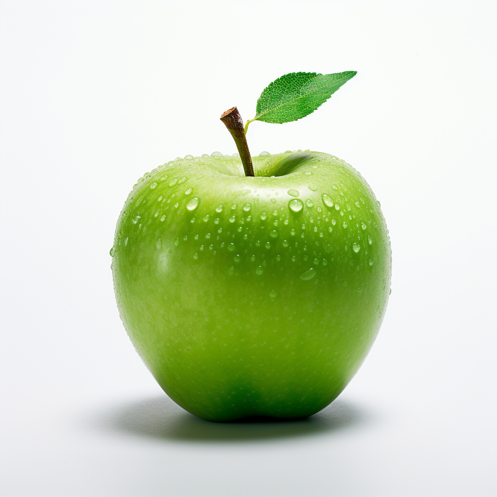 Vibrant and Fresh Green Apple