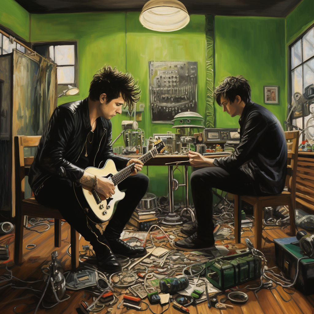 Green Day transforms their home