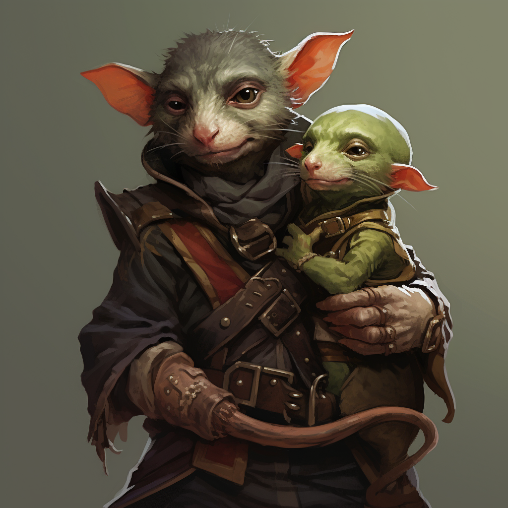 Green Goblin Rogue and Pet Rat