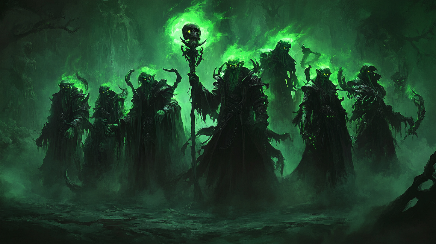 Green Goblins Dark Throne Room