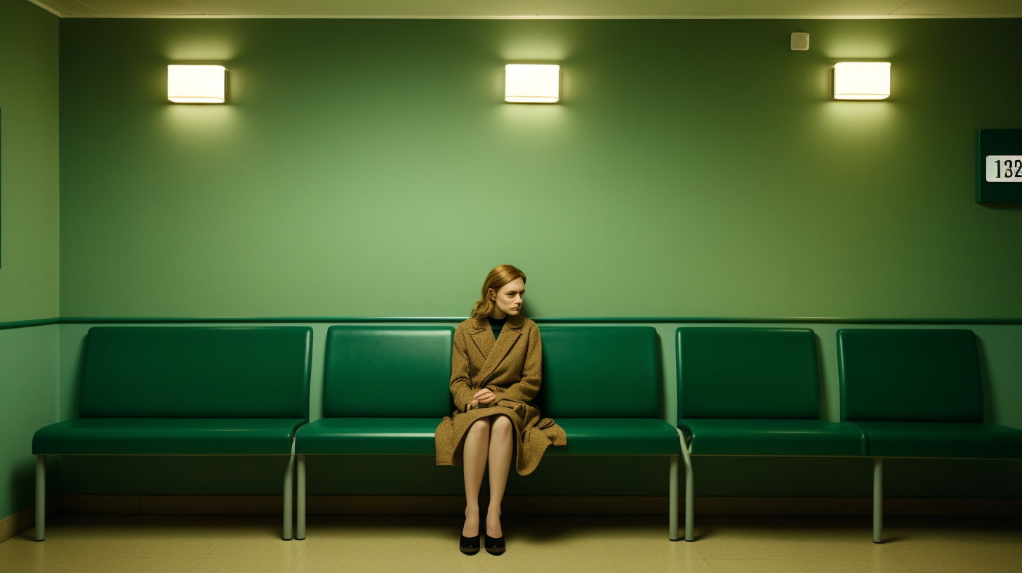 Green Patients Waiting Room NHS