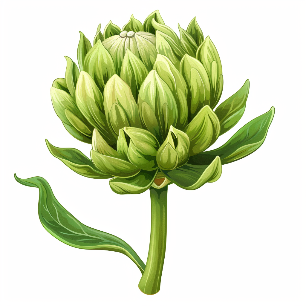 Green sepals protecting flower vector