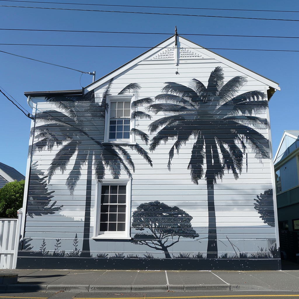 Flox Style Grey Lynn Stencil