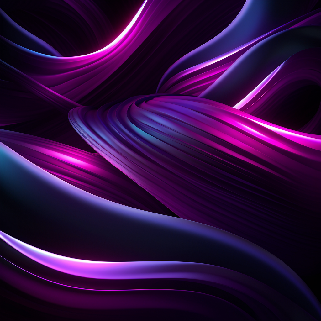 Captivating Grey Purple Black Neon Background