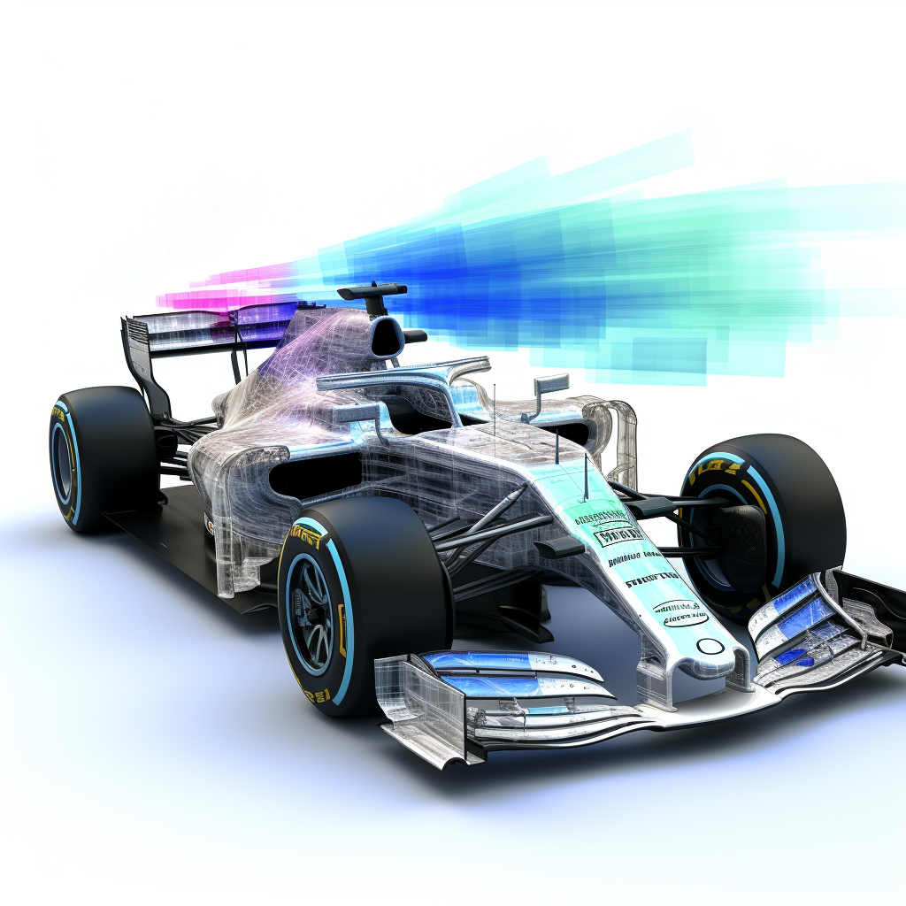 Airflow analysis of FW42 Racing Car