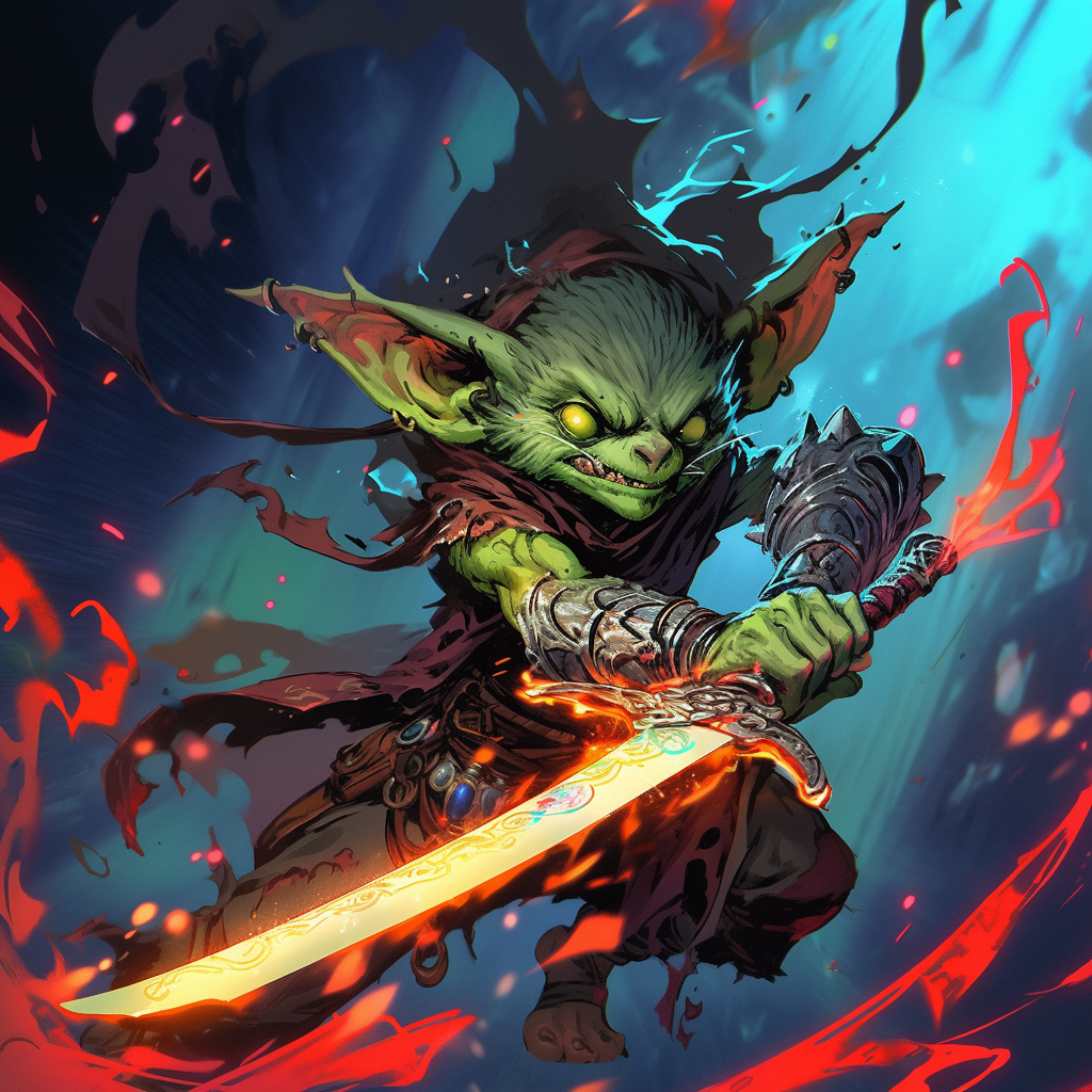 Powerful Grimdark Mystic Goblin Ronin  ?