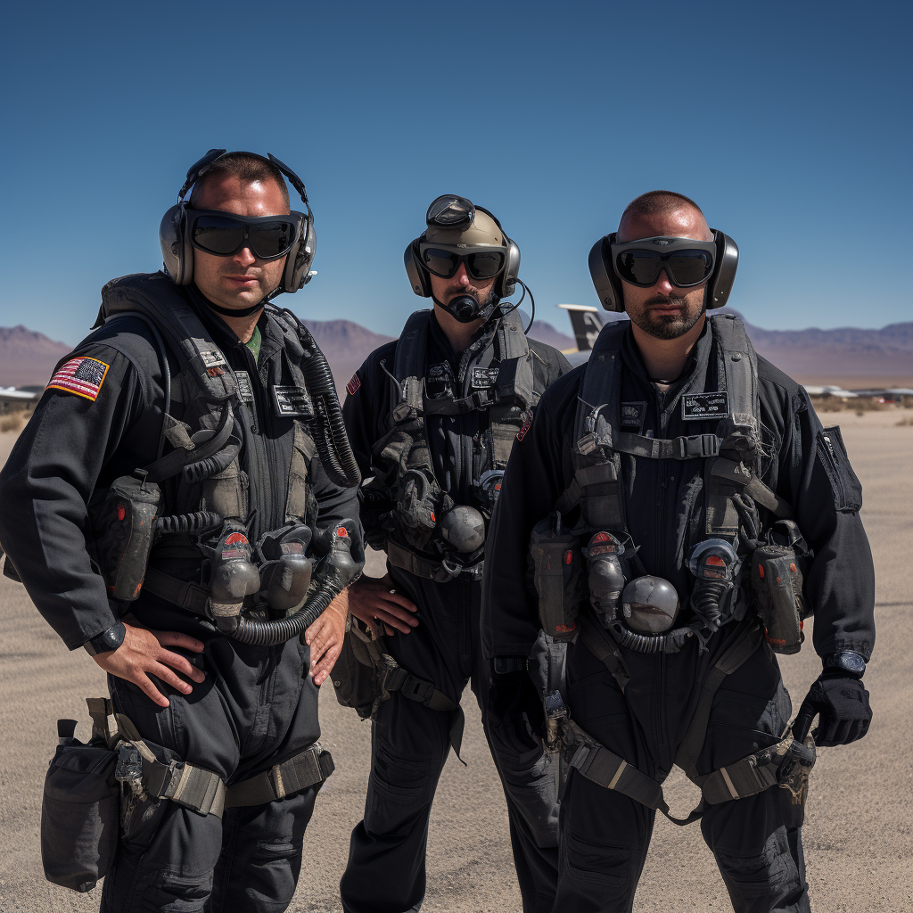 Squad of Groom Lake Operators